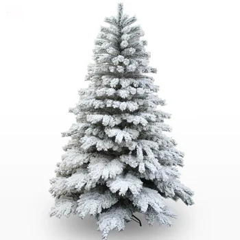 Коледно дърво от изкуствен бял сняг, празник е, Нова година, на закрито, на открито, на парти, на пазар, начало декор, ново 2023