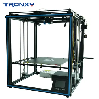 Комплект 3D принтер TRONXY САМ, 3D-принтери FDM с автоматично нивелиране, голям размер за печат 330 *330 * 400 мм, висока инжекция 3D печат