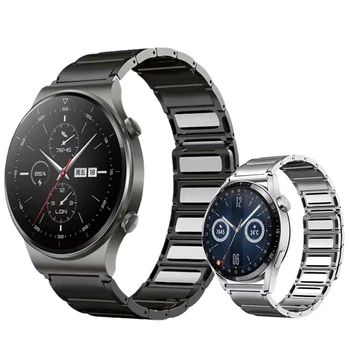 Метална Каишка За часовник Huawei Watch 3 4 pro GT3 Pro 46 мм Каишка 22 мм От Неръждаема Стомана Магнитна Верига Correa За GT2 46 мм GT2 Pro