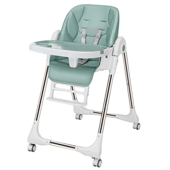 Многофункционален сгъваем детски кът стол за хранене на деца, столче за хранене, преносимо детско обяд седалка, здрава конструкция