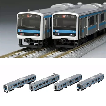 Модел на влака TOMIX 98432/98433 N JR209-0 серия Крайградски трамвай Късно модел жп вагона Играчка за подарък