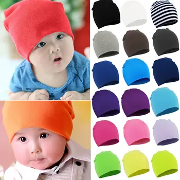 Модни детски шапки за деца, за по-малките момчета и момичета, памучен мека топла шапка, шапка-те