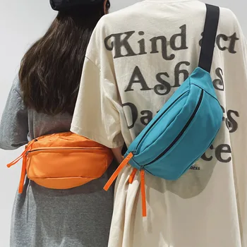 Мъжки и дамски модни водоустойчив ежедневна чанта през рамо, спортна чанта през рамо, мъжки поясная чанта, дамска чанта през рамо