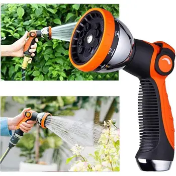 На спрей с дюза за градински маркуч устойчив ръчни тежкотоварни пръскачка за поливане на градински тревни площи, почистване на автомобили, консумативи