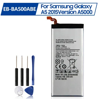 Новата работа на смени Батерията на телефона EB-BA500ABE За Samsung GALAXY A5 2015 Edition A500F A500FU A500K A500Y 2300 mah