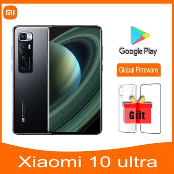 Оригинален Мобилен телефон Xiaomi 10Ultra 5G Mi Smartphone Qualcomm Snapdragon Gloabl Rom
