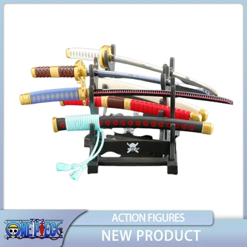 Оригинално цельнокроеное оръжие Ророноа Zoro, известният нож, фигурки аниме, са подбрани модел, играчки, подарък за рожден ден