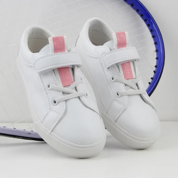 Пролетната мода детска бели обувки за малки момичета, детски маратонки, спортни, ежедневни размери 29-35