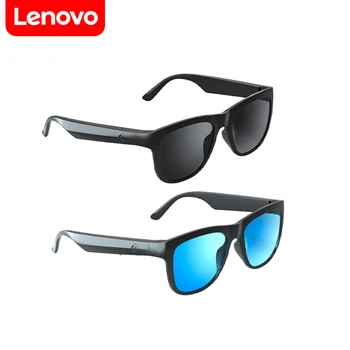Умни очила Lenovo, слушалки Lecoo C8, за безжична връзка Bluetooth 5.0, спорт на открито, управление, предизвикателство музика, леки слънчеви очила