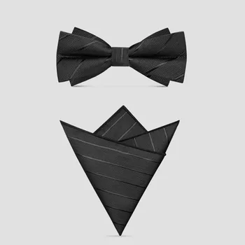 Черни / бордо вратовръзки-пеперуди за мъже, търговия на едро и сватбени аксесоари за булката